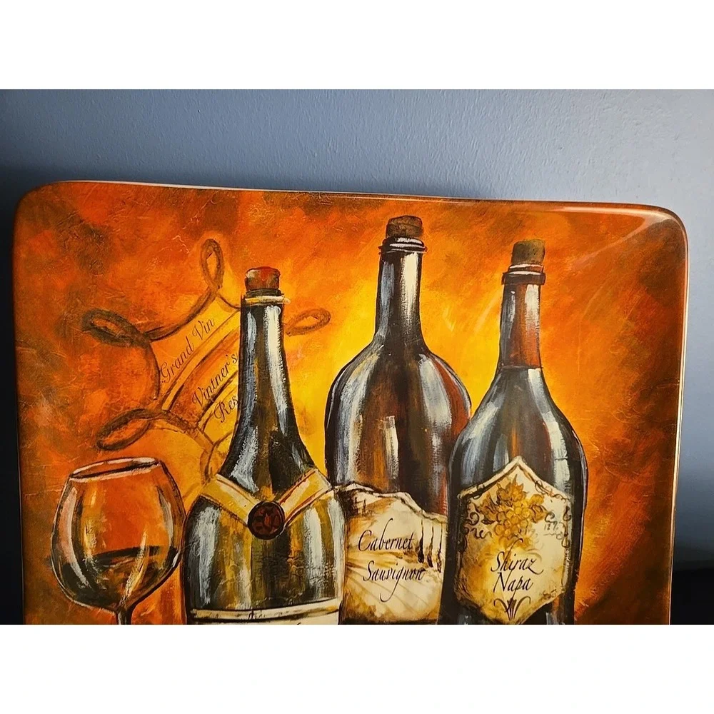 Certified International Wine Trio Gallery Grapes & Wine 10.75
